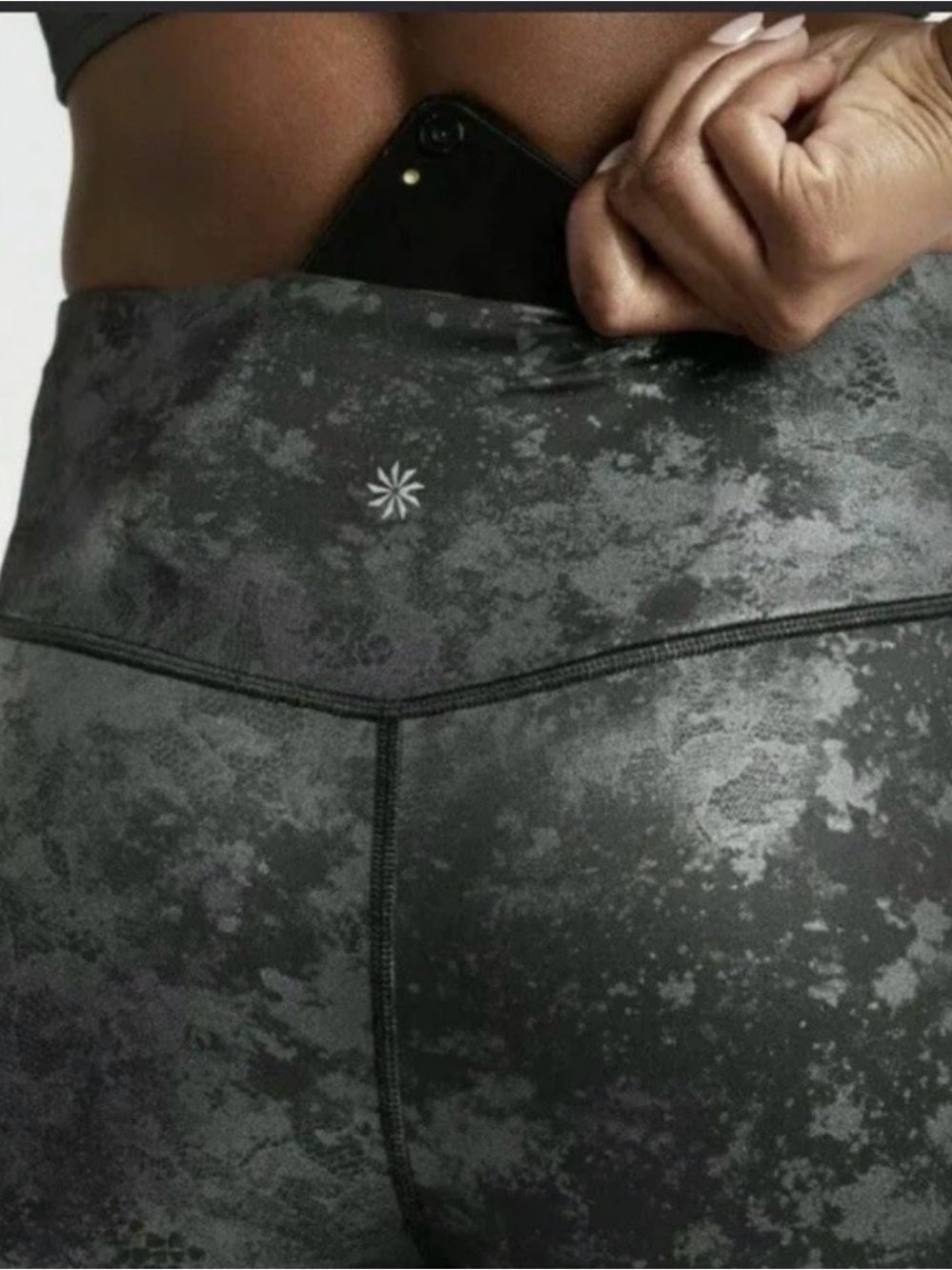 Athleta Elation Misty Lace Tight Leggings